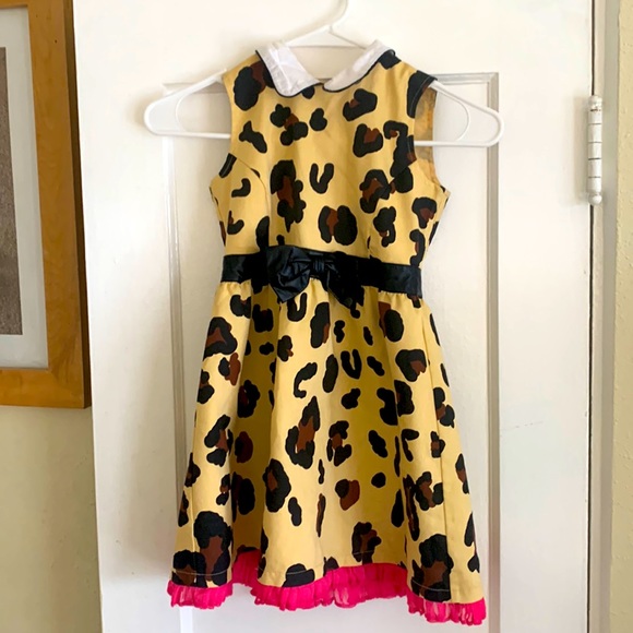 Harajuku Mini Cheetah Dress - Picture 1 of 5